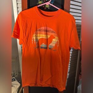 Orange Graphic T-Shirt